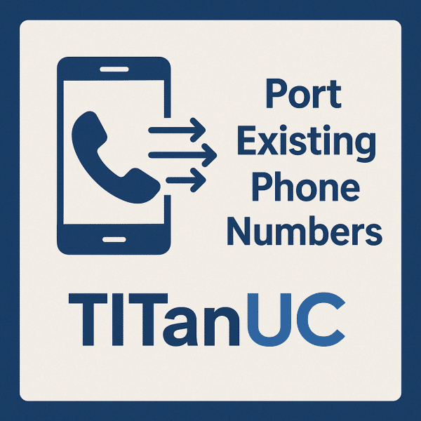 Port Existing Phone Numbers